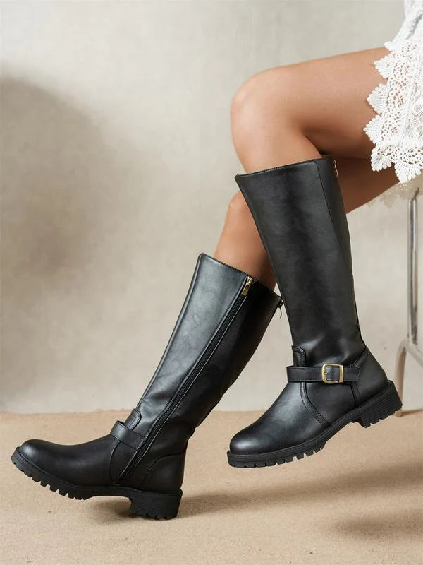 Clementine | Women's Ankle Boots Low Heel Retro Style 2