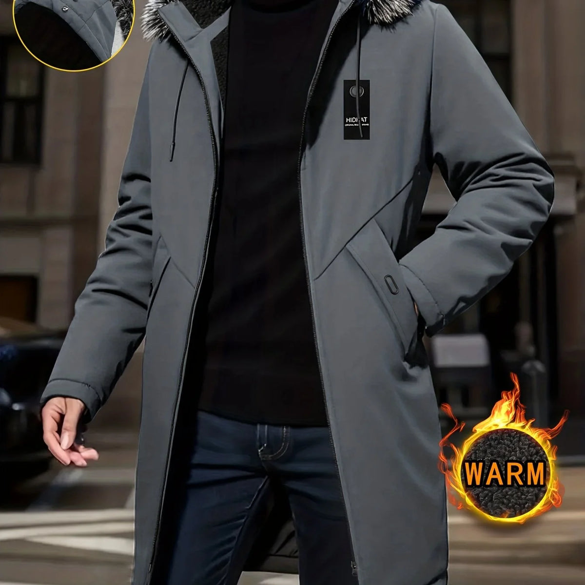 Gordon | Men's Hooded Mid-Length Parka 8