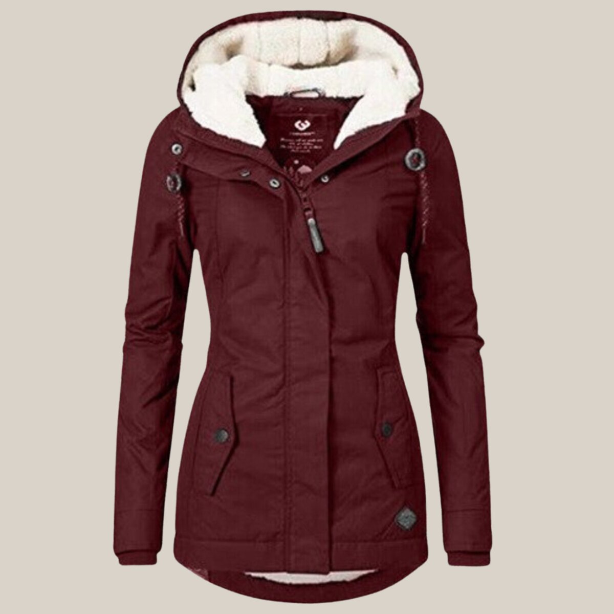 Harper | Women's Sherpa-Lined Quilted Hooded Jacket 9