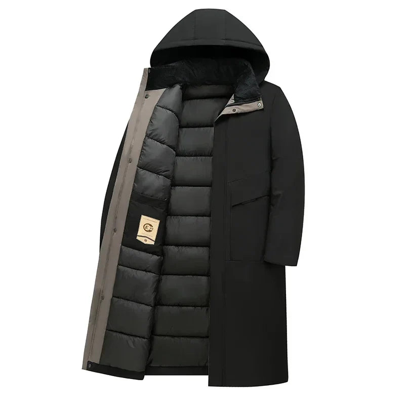 Hooded Long Quilted Winter Coat | Women's Winter Coat 5