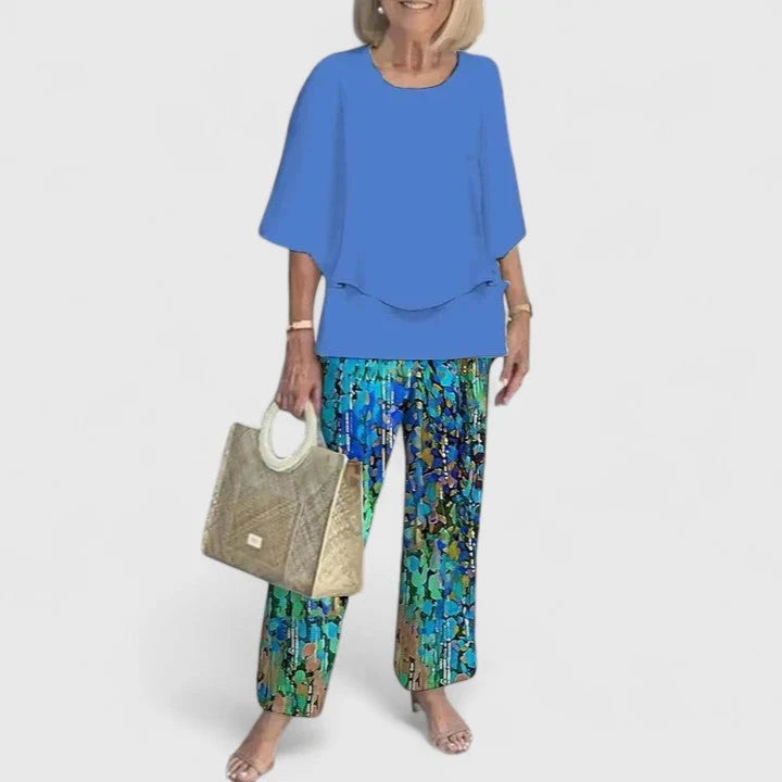 Jacqueline | Women's Loose Loungewear Two-Piece Set 14