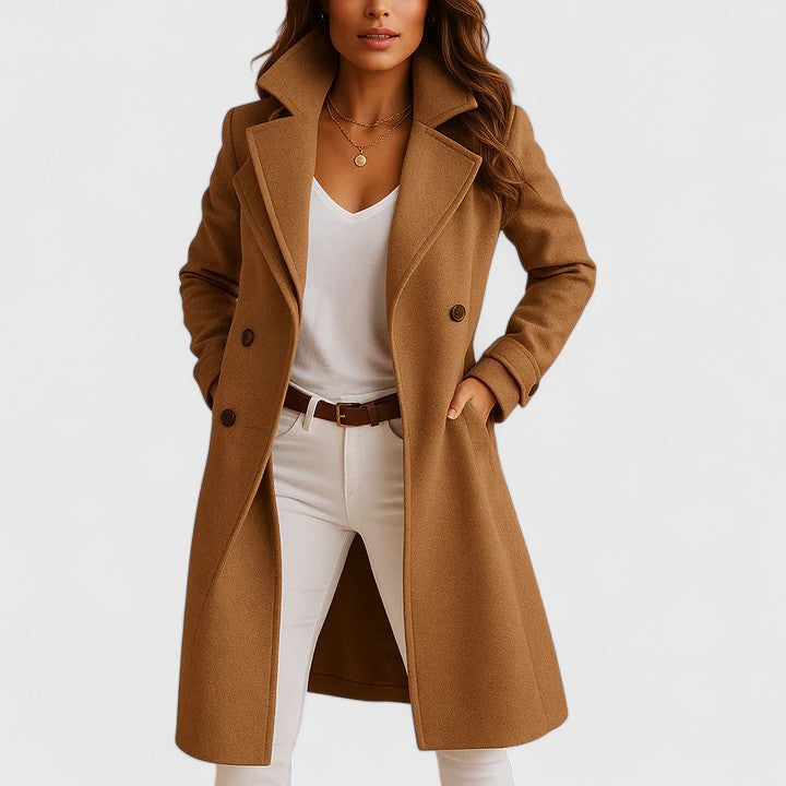 Rheya Elegant Slim Fit Women's Coat | Versatile Outerwear 2
