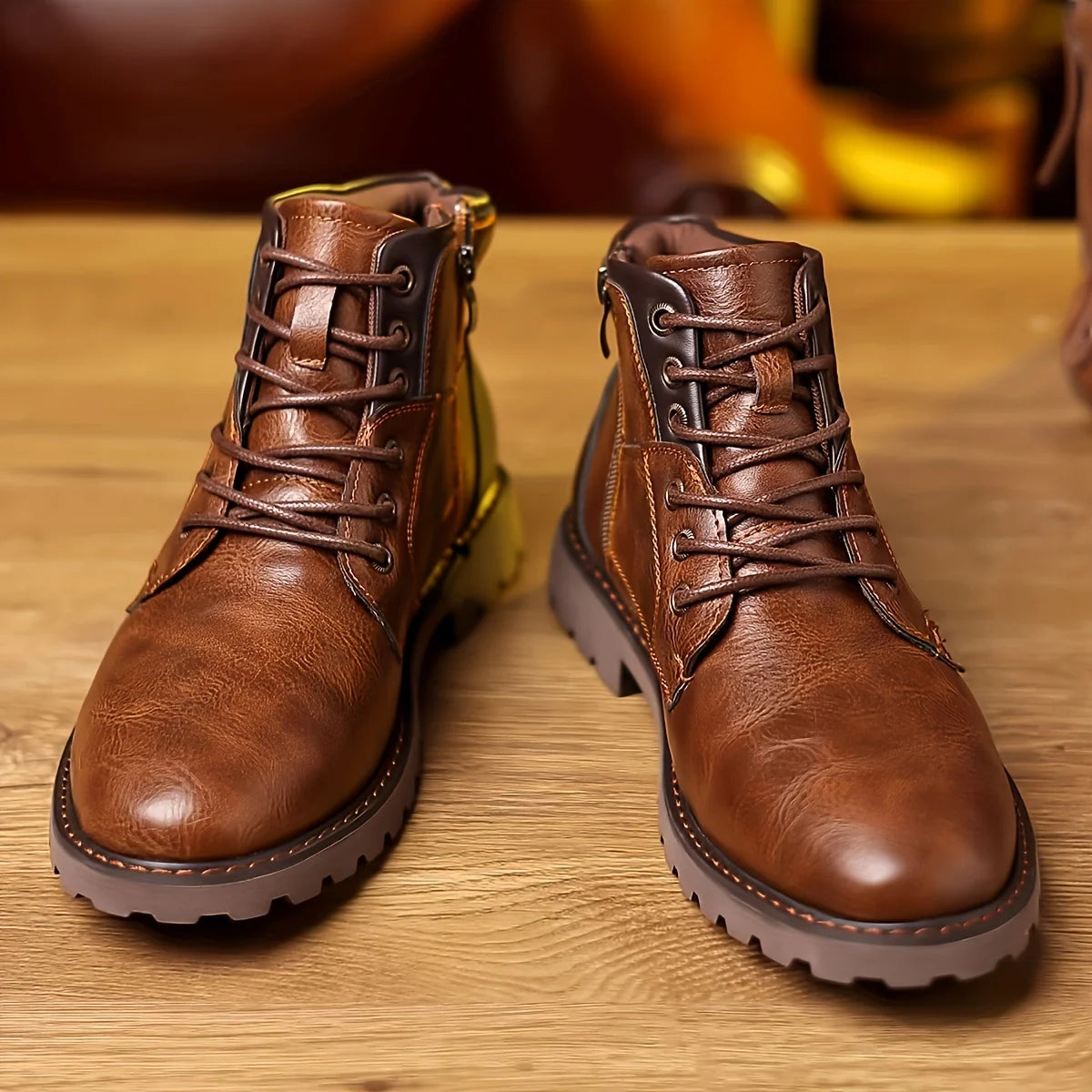 Rhys | Men's Rugged Lace-Up Boots 5