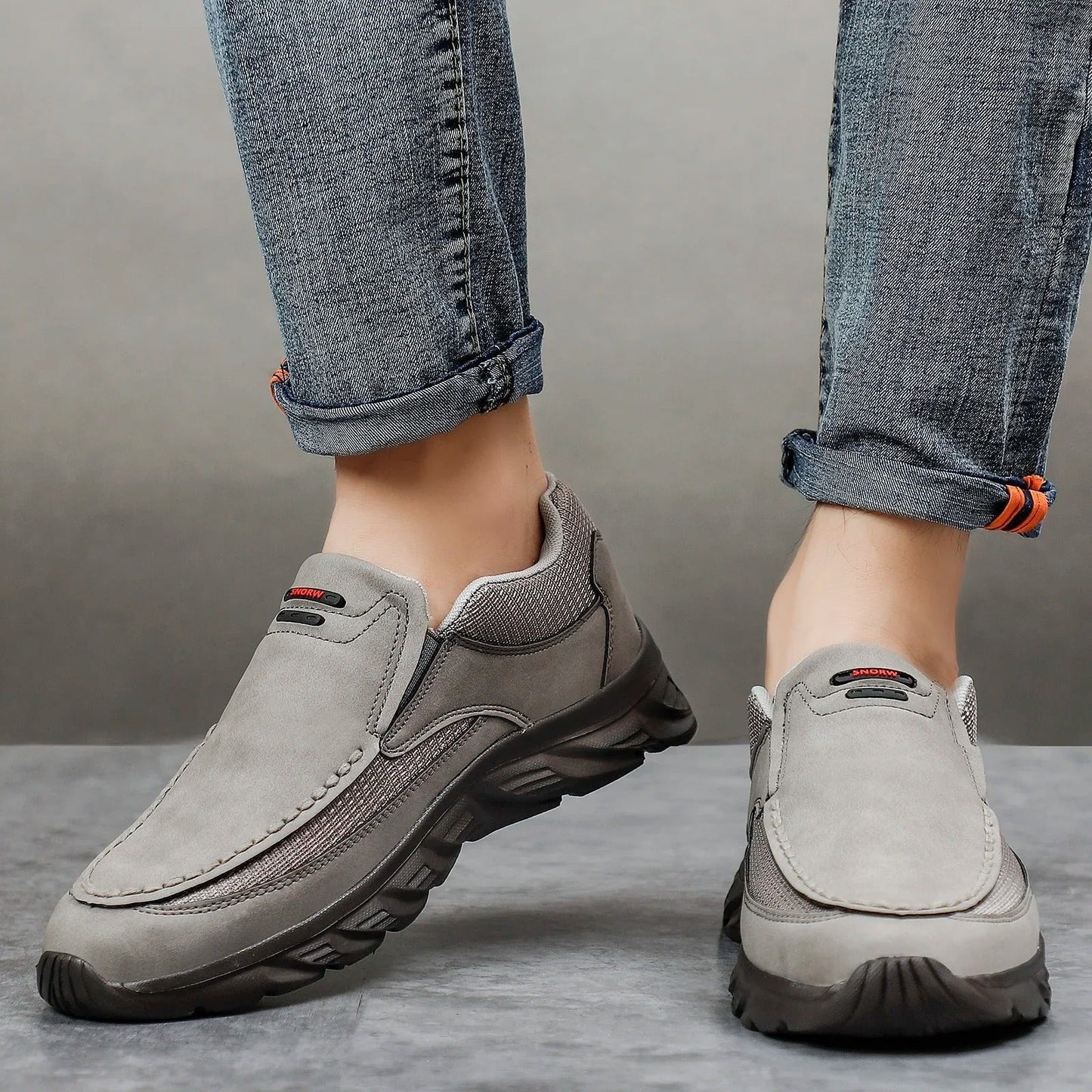 Stellan | Men's Nubuck Hybrid Loafers 7