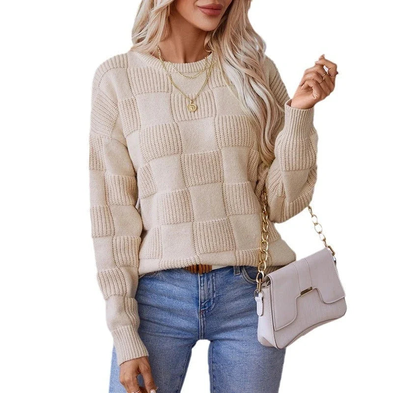 Women's Patterned Knit Pullover | Cozy Sweater 2