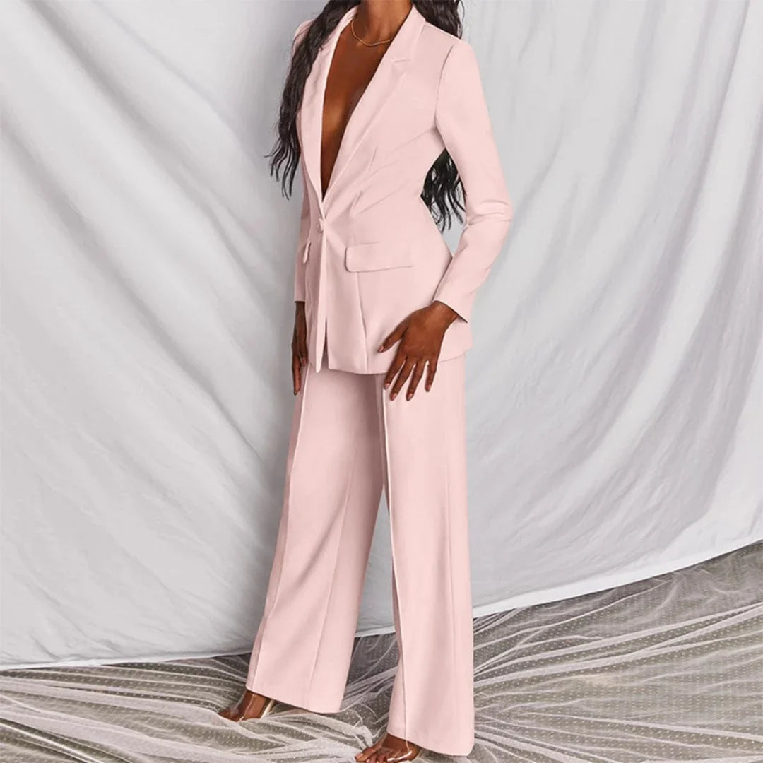 Women's Suit | Tailored Blazer and Trousers Set 8
