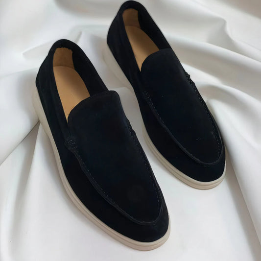 Aaron | Classic Black Loafers for Men and Women 0