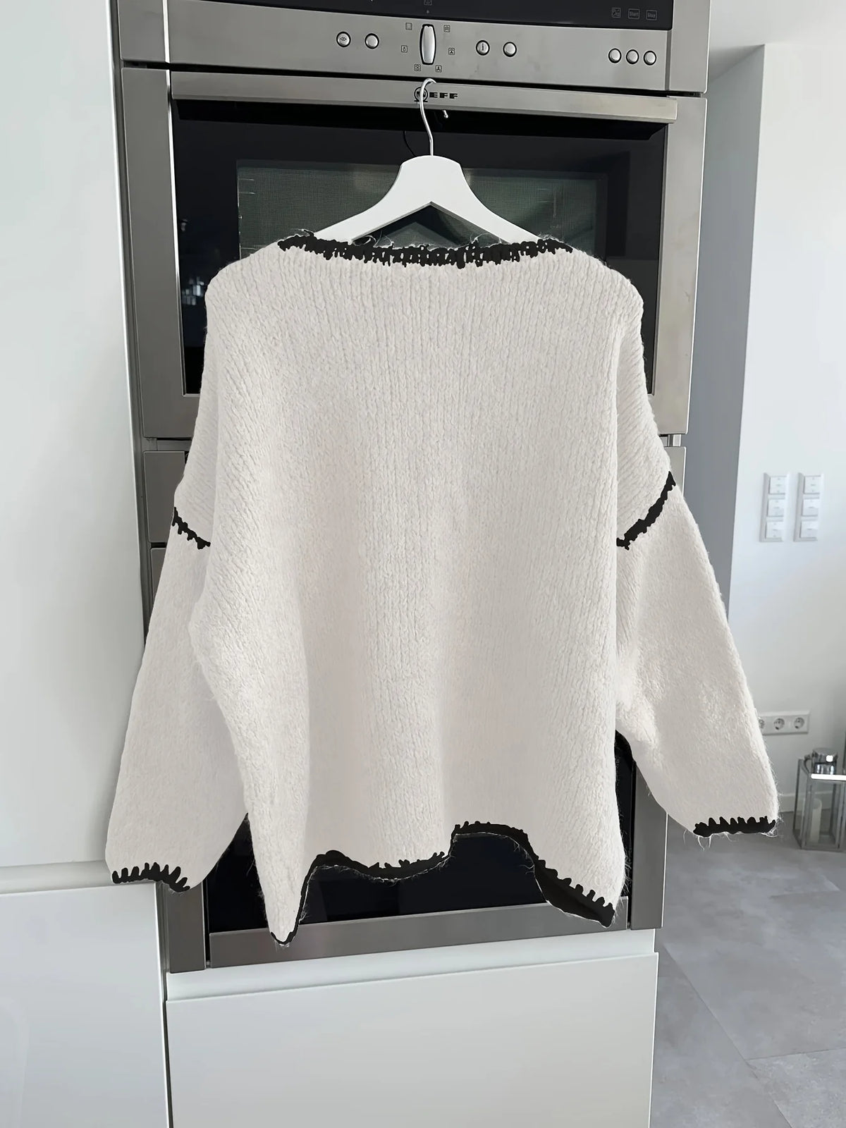 Adaline | Relaxed Boat Neck Knit Jumper 7