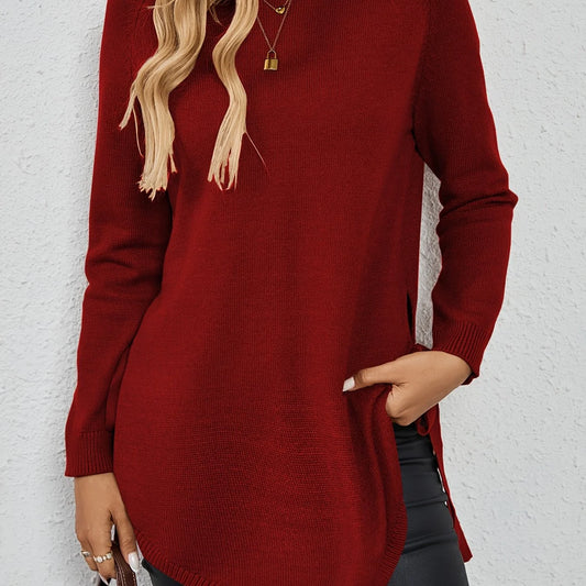 Adaline | Relaxed Longline Sweater Soft Knit 0