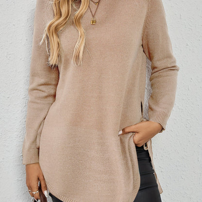 Adaline | Relaxed Longline Sweater Soft Knit 10