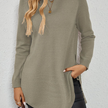Adaline | Relaxed Longline Sweater Soft Knit 6