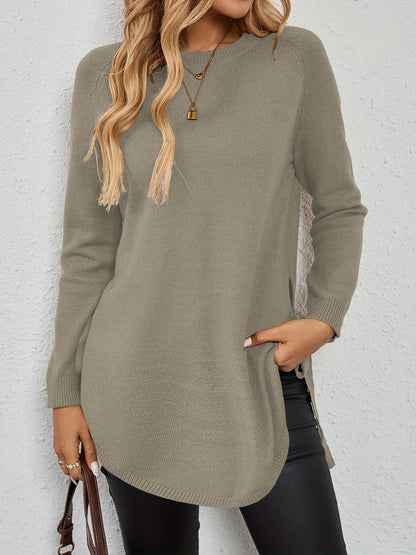 Adaline | Relaxed Longline Sweater Soft Knit 7