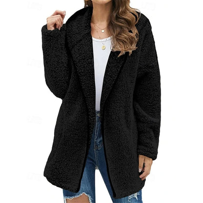 Adaline | Women's Winter Coat Lightweight Hooded Plush Warm 5
