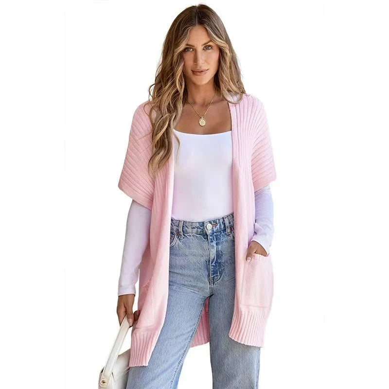 Adelaide | Women's Lightweight Open-Front Knit Cardigan 1