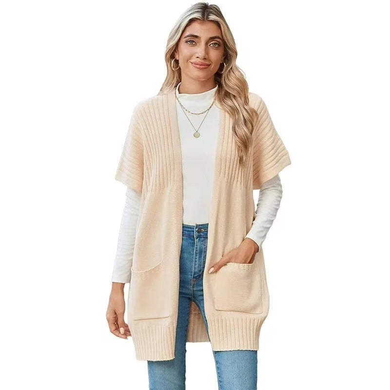 Adelaide | Women's Lightweight Open-Front Knit Cardigan 2