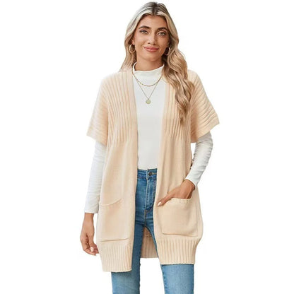 Adelaide | Women's Lightweight Open-Front Knit Cardigan 2