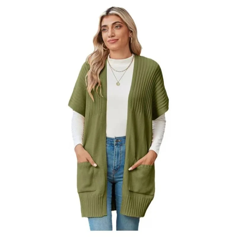 Adelaide | Women's Lightweight Open-Front Knit Cardigan 3