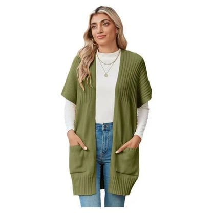 Adelaide | Women's Lightweight Open-Front Knit Cardigan 3