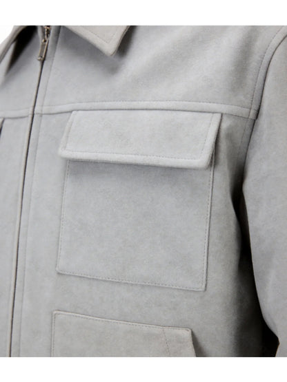 Alaric | Men's Collared Utility Jacket Relaxed Fit 3