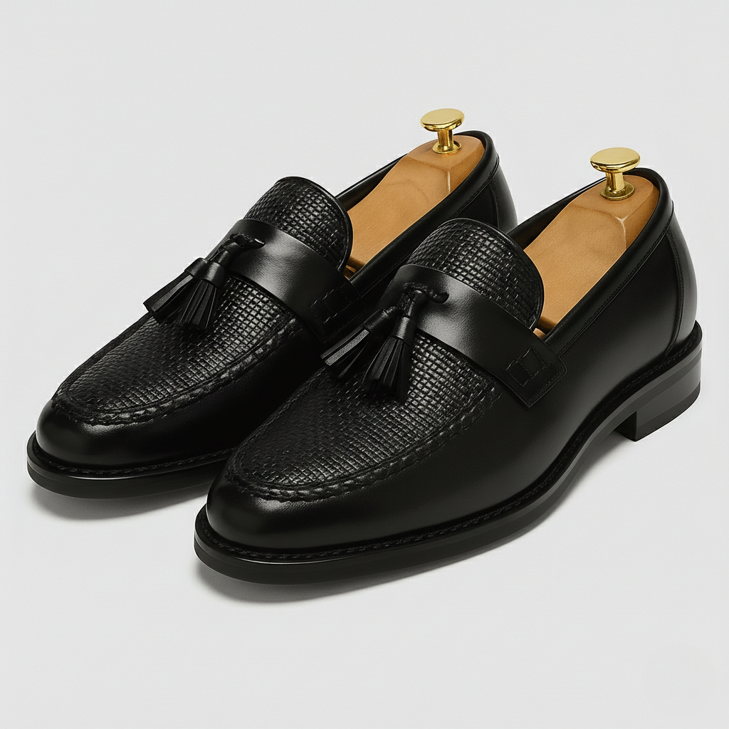 Anatole | Men’s Leather Tassel Loafers 0