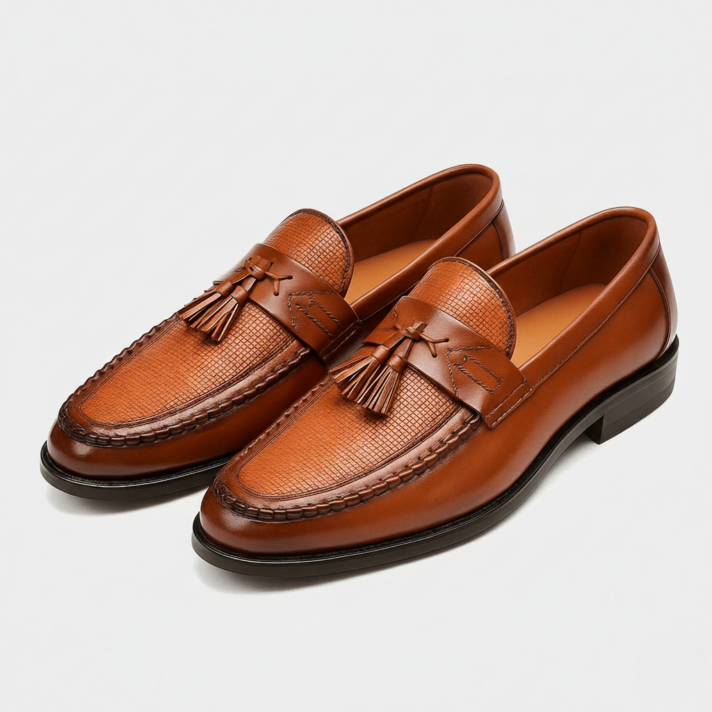 Anatole | Men’s Leather Tassel Loafers 1