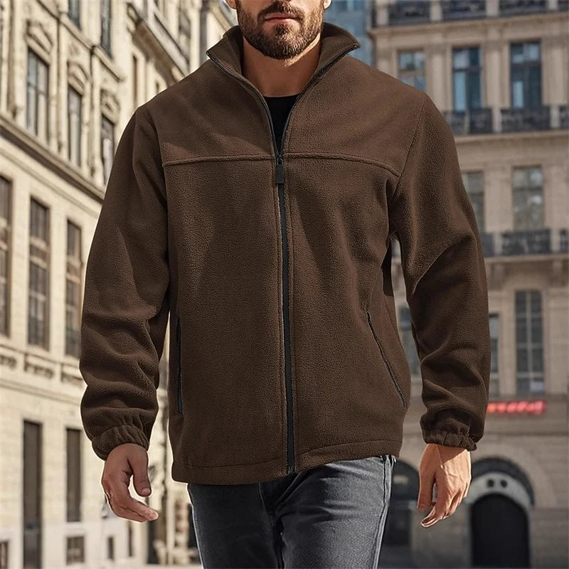 Anton | Stand-Collar Full-Zip Jacket for Men 2