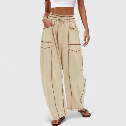 Baggy Leg Comfortable Pants | Women's Fashion Pants 0