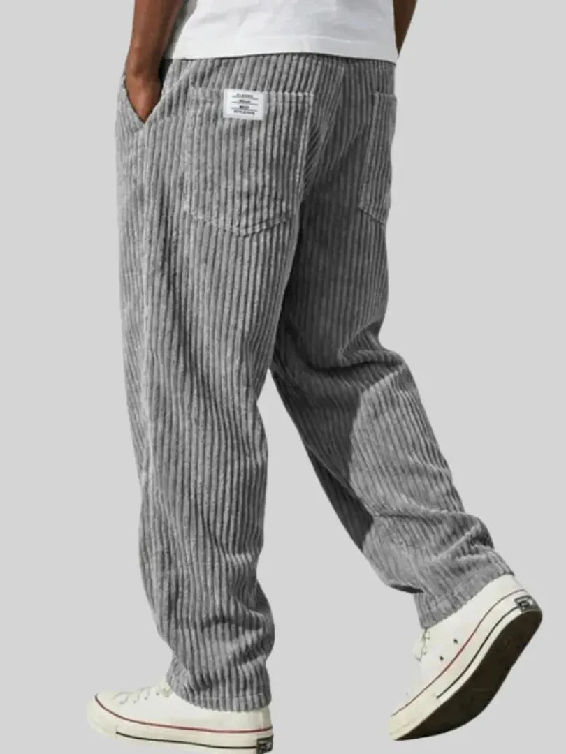 Baxter | Men's Vintage Corduroy Trousers Relaxed Fit 0