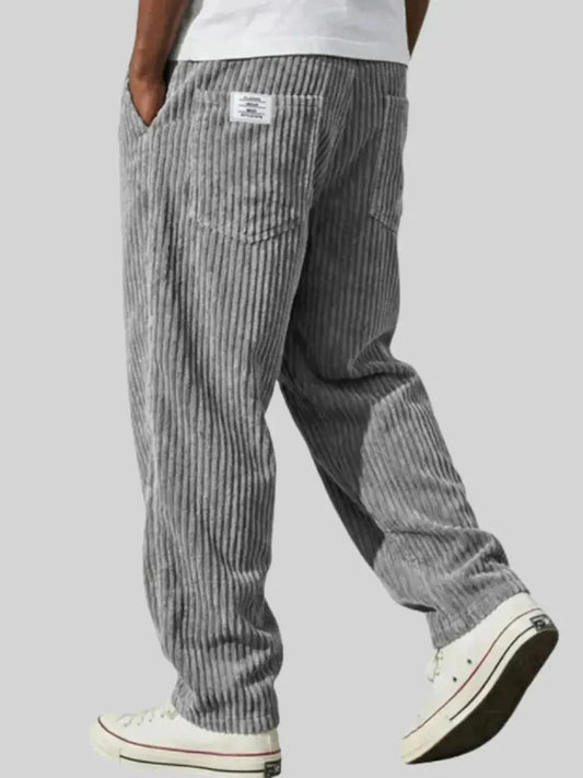 Baxter | Men's Vintage Corduroy Trousers Relaxed Fit 0