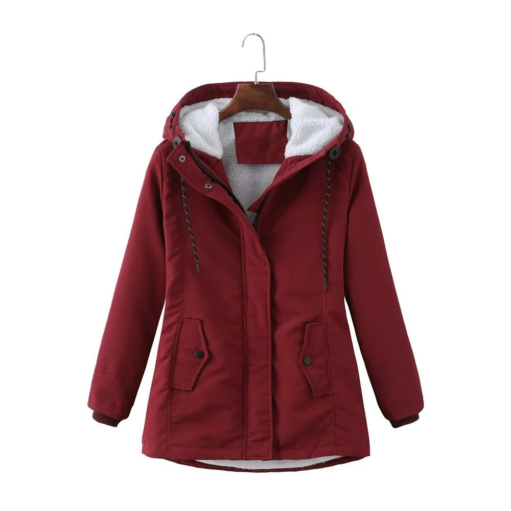 Beatrice | Hooded Winter Coat Cozy Fit 4