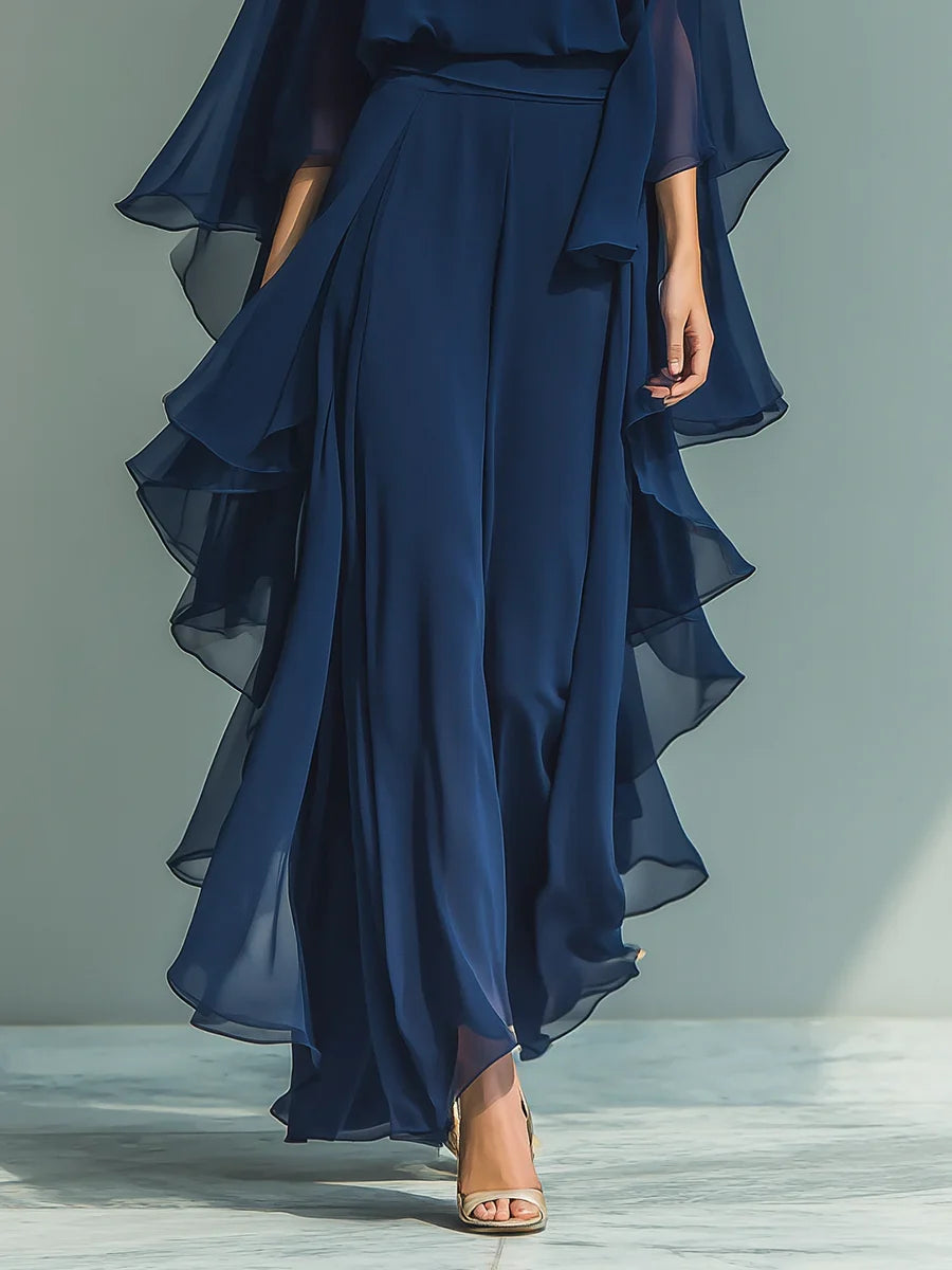 Beatrice | Women's Elegant Chiffon Two-Piece Set 3