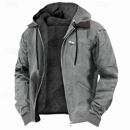 Bennet | Fleece-Lined Hooded Jacket for Men 2