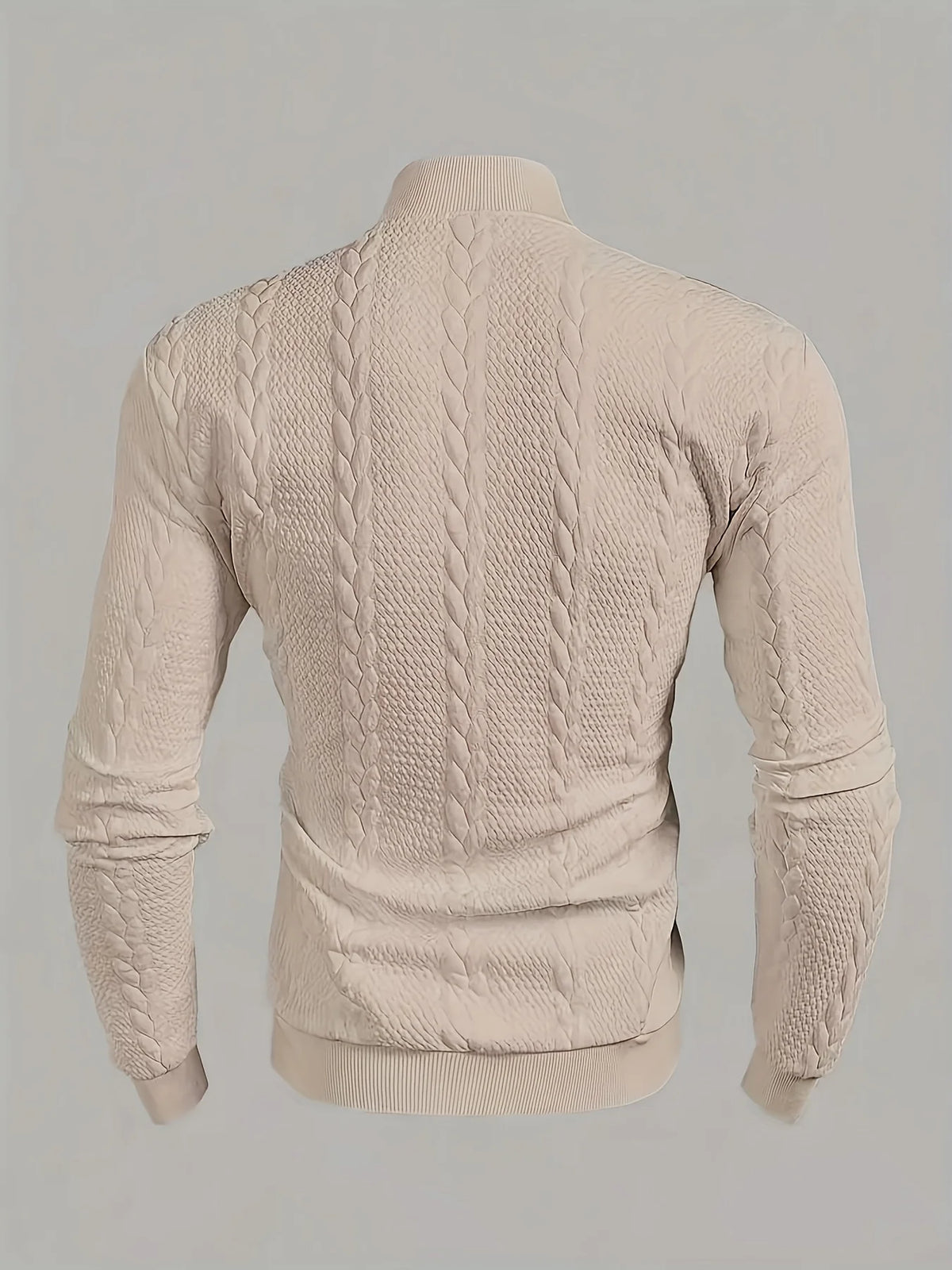 Brennan | Textured High-Neck Sweatshirt for Women 3