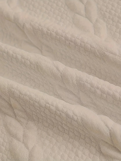Brennan | Textured High-Neck Sweatshirt for Women 5