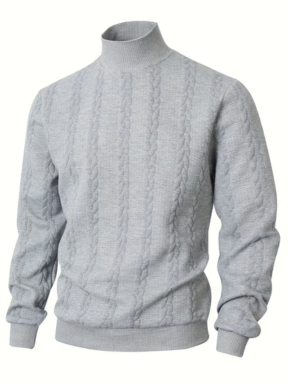 Brennan | Textured High-Neck Sweatshirt for Women 7