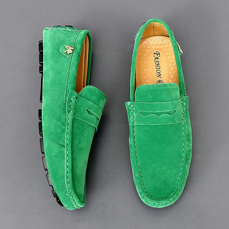 Brown Suede Loafers | Men's Casual Footwear 0