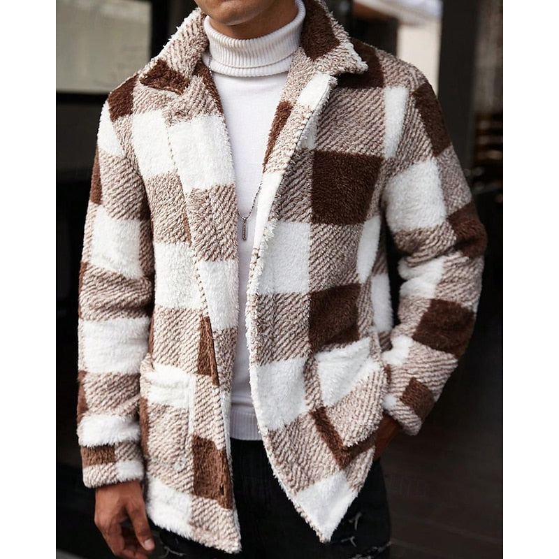 Bruno | Men's Cozy Check Jacket for All-Day Comfort 0