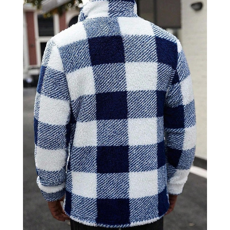 Bruno | Men's Cozy Check Jacket for All-Day Comfort 6