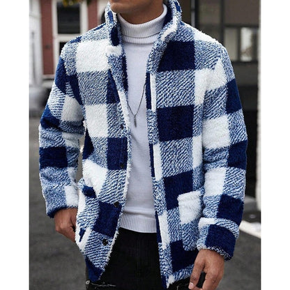 Bruno | Men's Cozy Check Jacket for All-Day Comfort 7