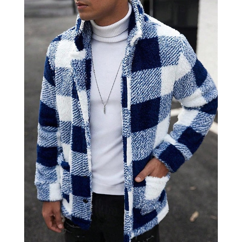 Bruno | Men's Cozy Check Jacket for All-Day Comfort 8