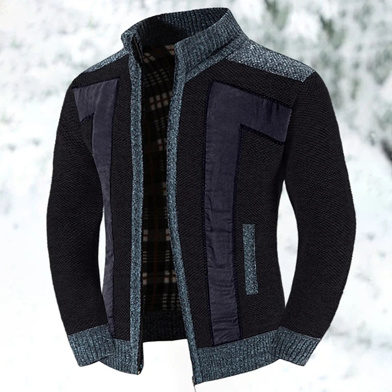 Bryson | Textured Zip Cardigan for Men 2