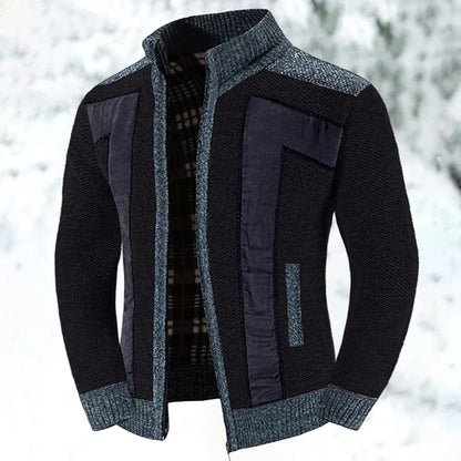 Bryson | Textured Zip Cardigan for Men 2