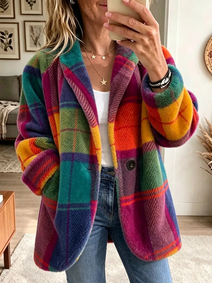 Checked Statement Jacket Marjorie | Women's Jacket 0