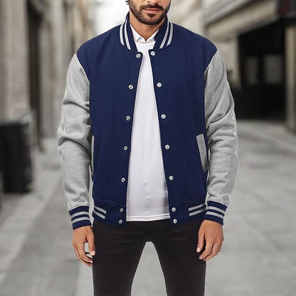 Classic Varsity Jacket | Men's Jacket Casual Outerwear 7