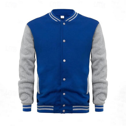 Classic Varsity Jacket | Men's Jacket Casual Outerwear 8