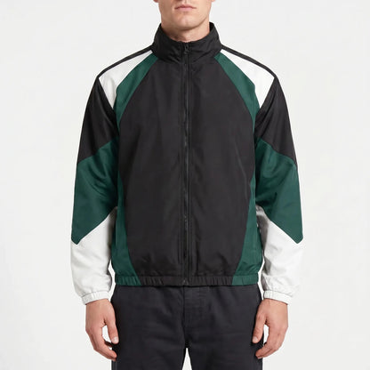 Colour-Blocked Zip-Up Jacket | Men's Jacket 7