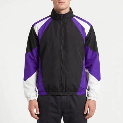 Colour-Blocked Zip-Up Jacket | Men's Jacket 8