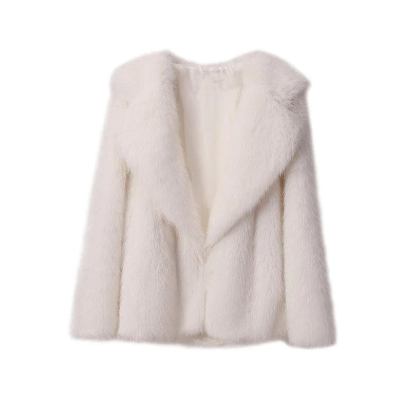 Cozy Plush Women's Coat | Warm Winter Outerwear 1