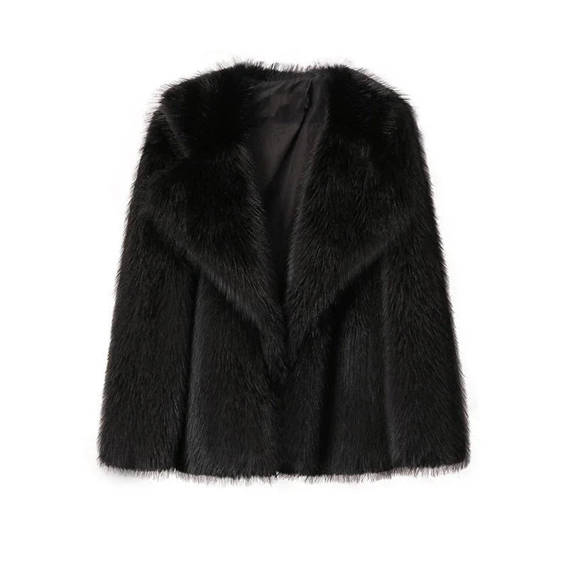 Cozy Plush Women's Coat | Warm Winter Outerwear 2