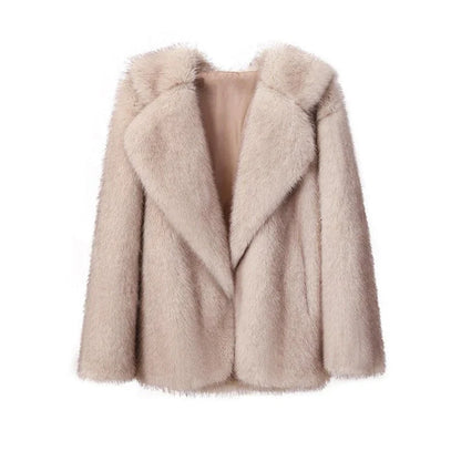 Cozy Plush Women's Coat | Warm Winter Outerwear 3